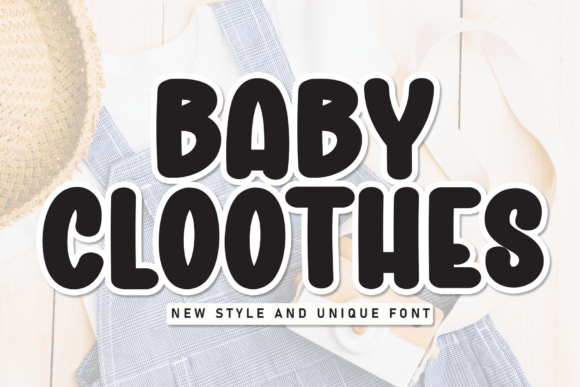 Baby Cloothes Font Review