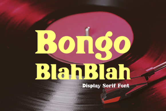 Bongo Blahblah Font
