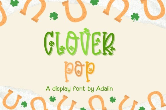 Clover Pop Font for Business Branding