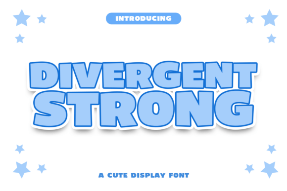 Divergent Strong Font for Bold Campaigns