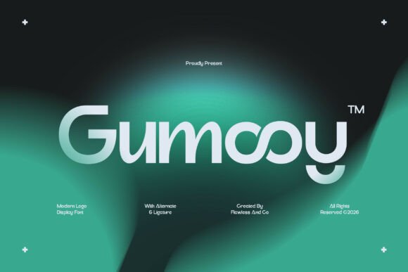 Gumooy Font: Modern Display Style