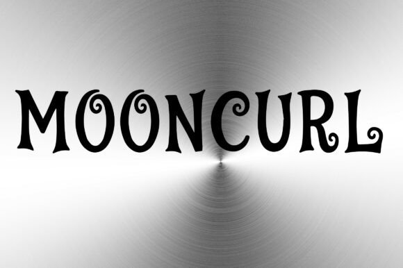 Mooncurl Font Review
