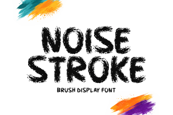 Noise Stroke: A Bold Display Font for Web Headers