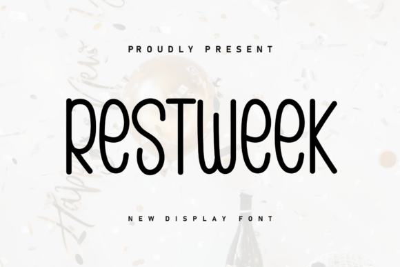 Restweek: The Handwritten Display Font for Scroll-Stopping Campaigns