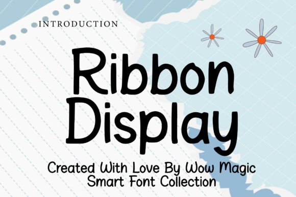 Ribbon Display Font for Creative Projects