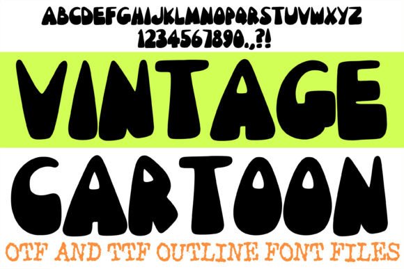 Vintage Cartoon Font Review