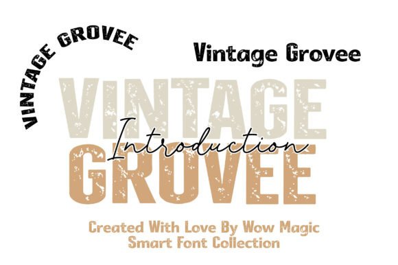 Vintage Grovee Font for Nostalgic Design