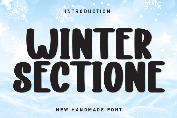 Winter Sectione Font